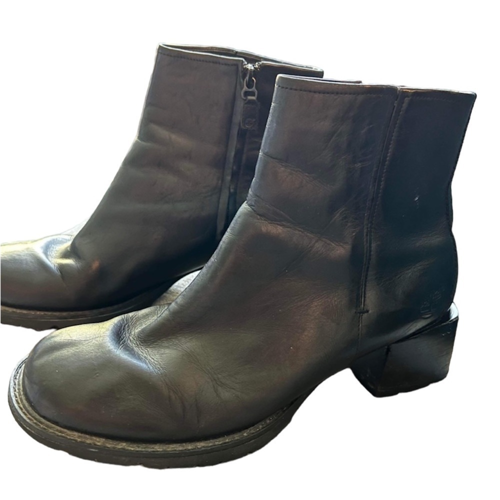 Timberland Genuine Leather Heeled Boots 9.5